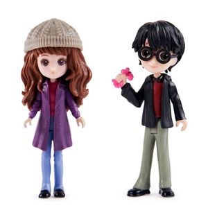 Harry Potter and Hermoine Magical Minis 3” Dolls